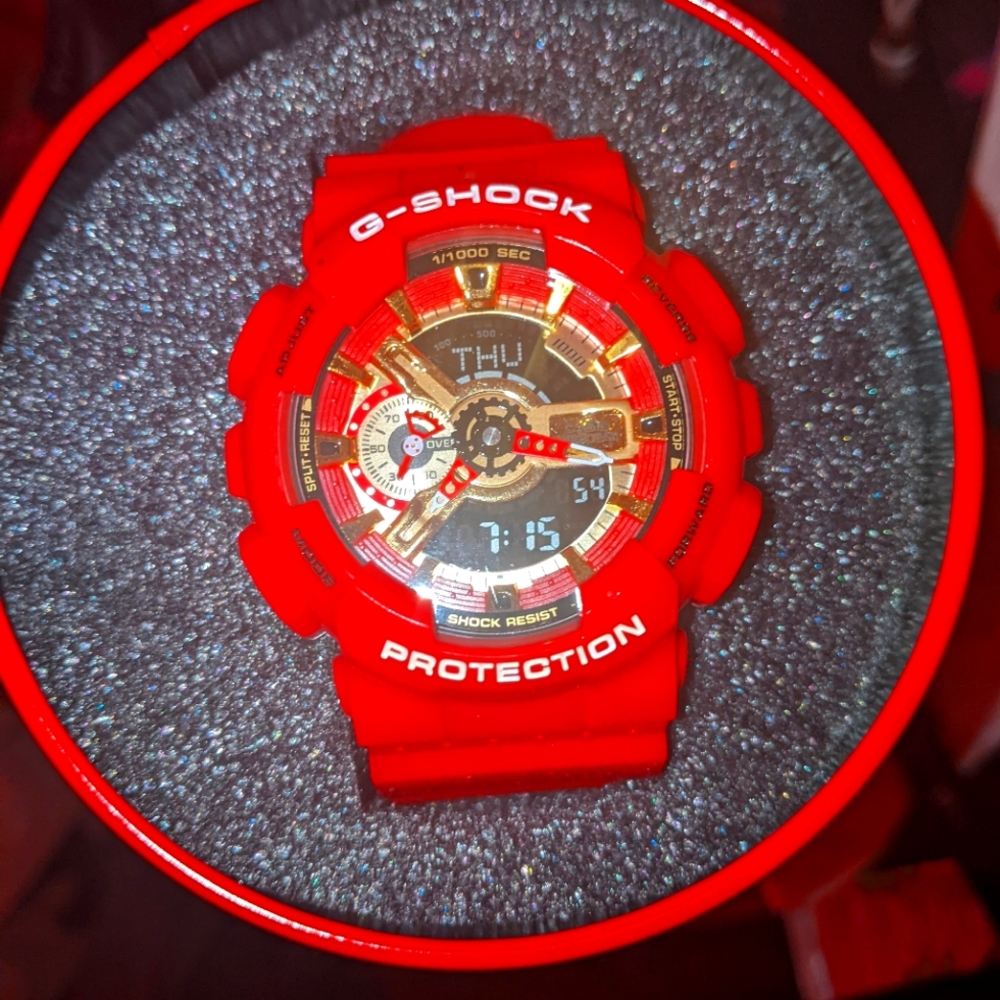 MARVEL RARE Iron man G-shock